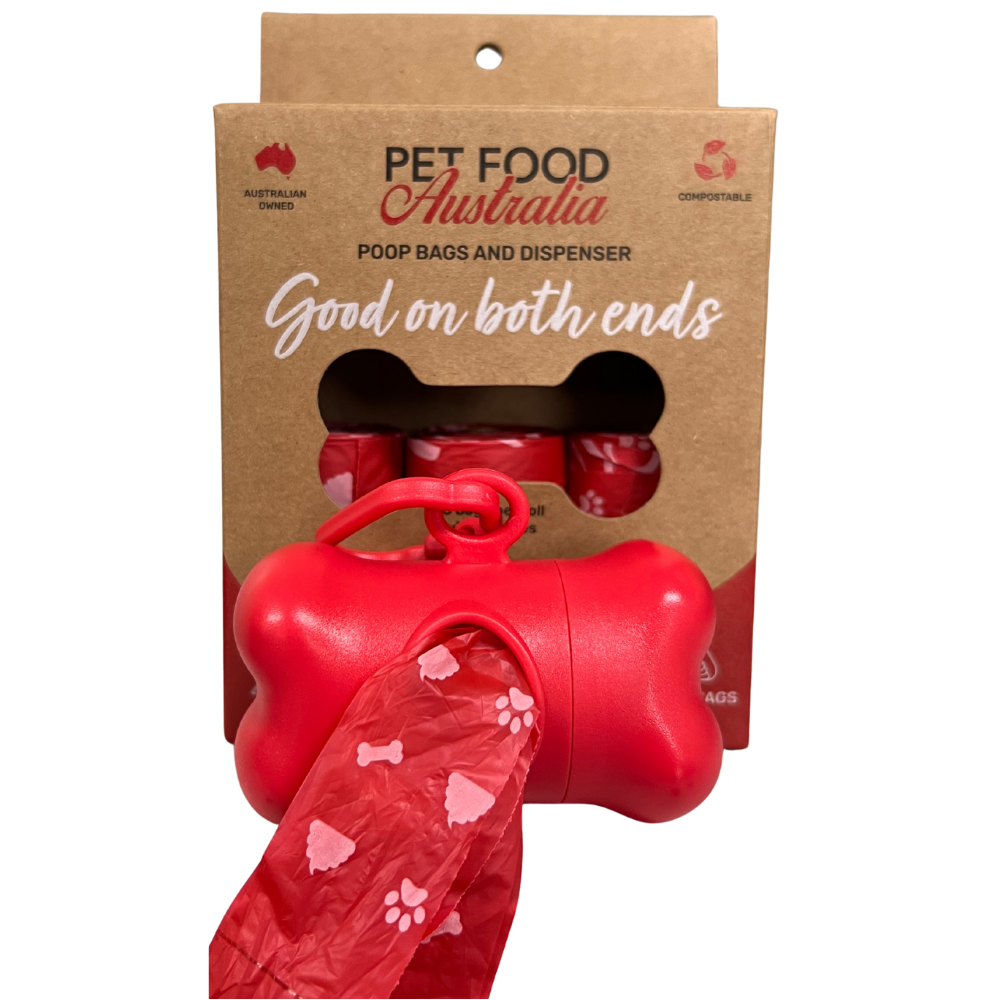Eco-Friendly Poop Bags with Dispenser