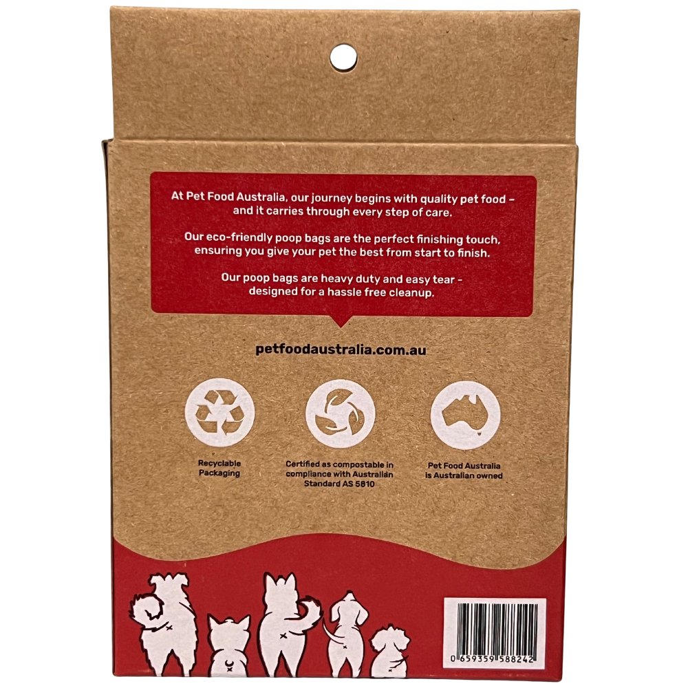 Eco-Friendly Poop Bags with Dispenser