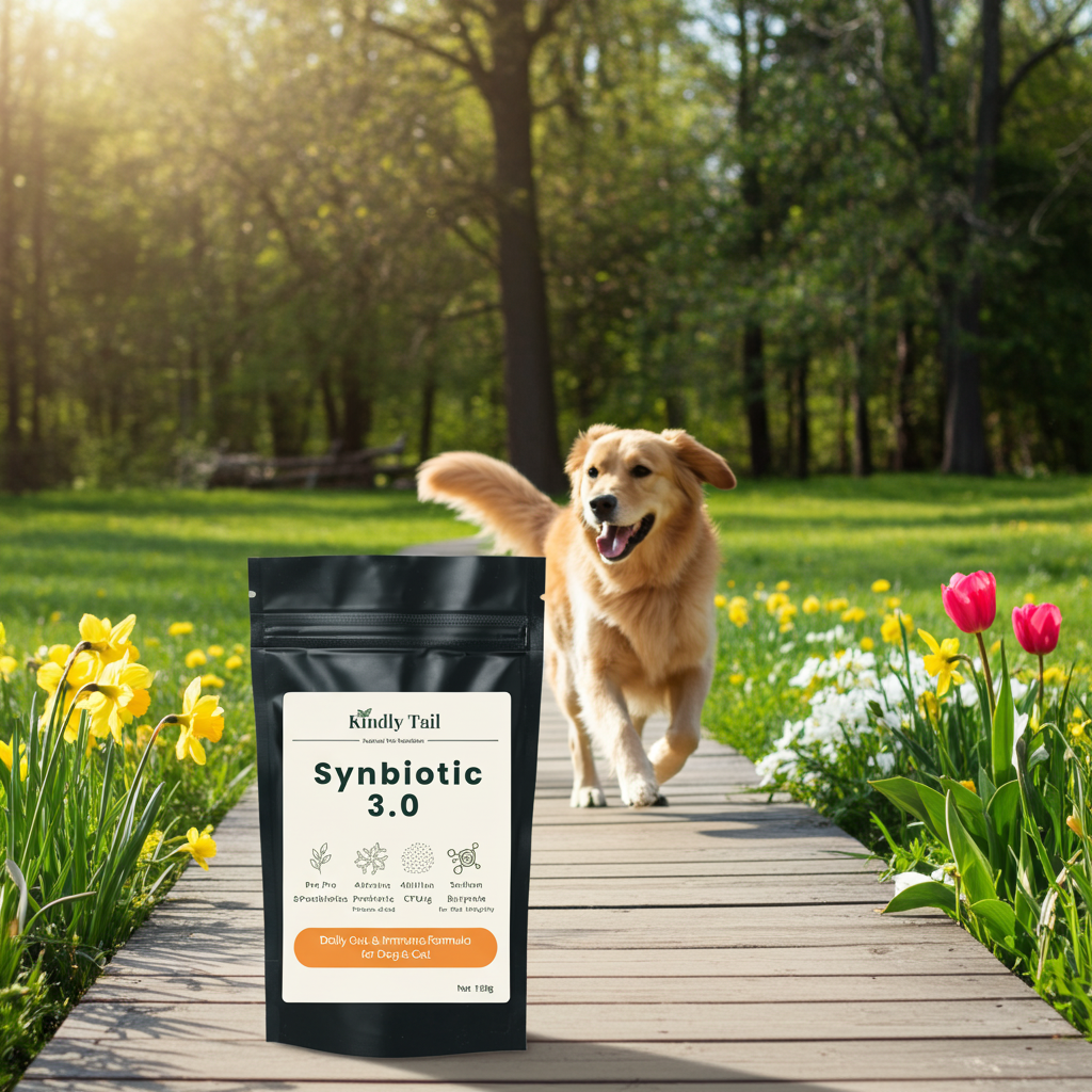 Kindly Tail Synbiotic 3.0 Gut Support for Dogs & Cats