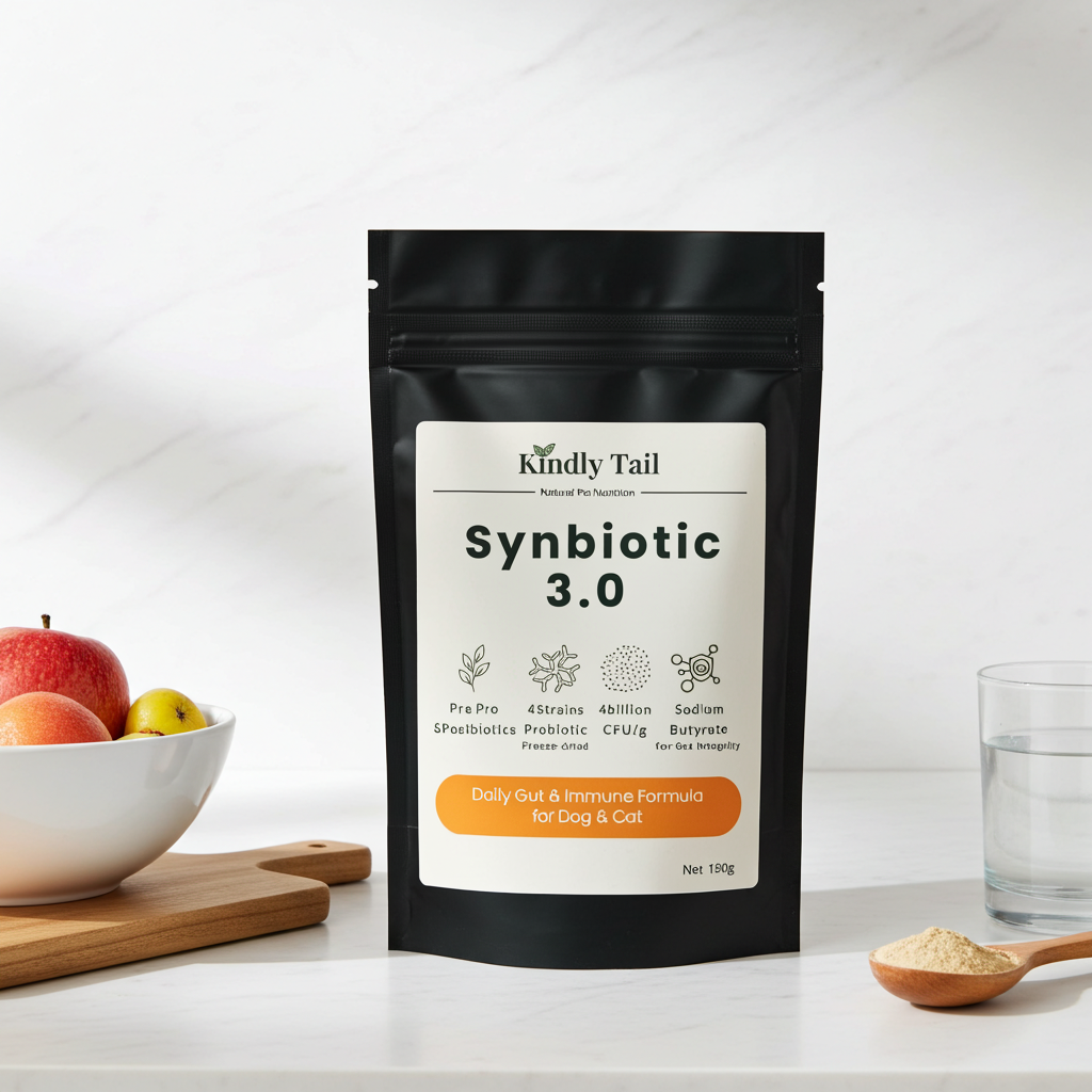 Kindly Tail Synbiotic 3.0 Gut Support for Dogs & Cats