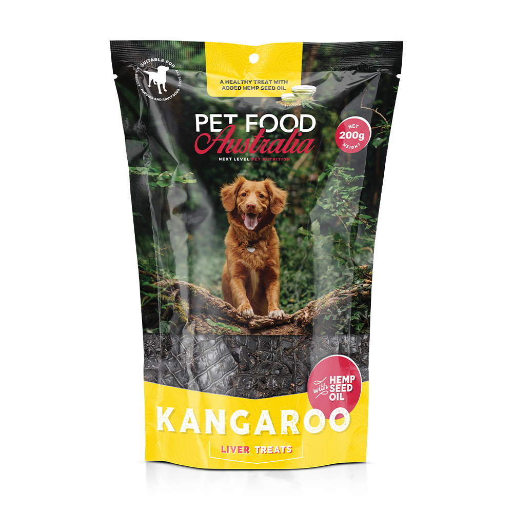 Kangaroo Liver Dog Treats – 200g
