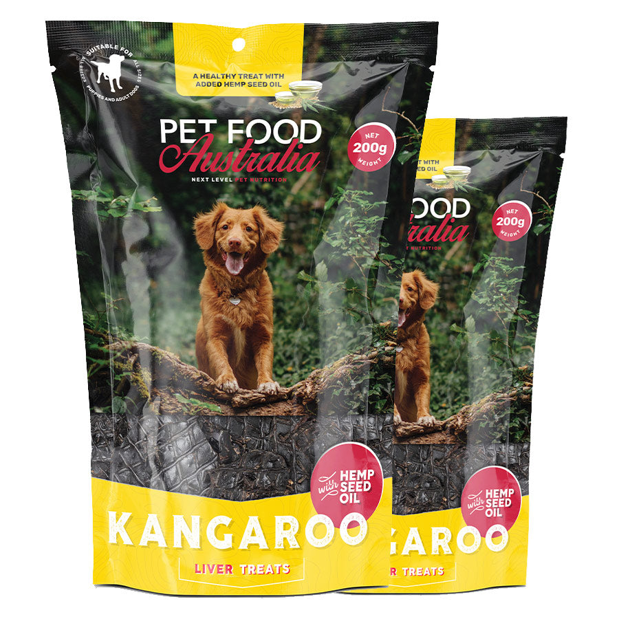 Kangaroo Liver Dog Treats – 200g